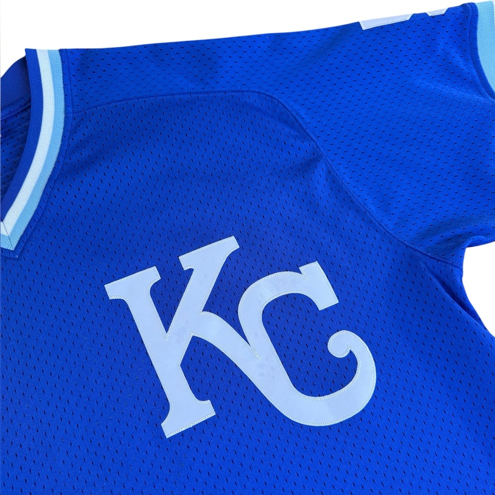 Mitchell & Ness Bo Jackson Jersey 1989 Kansas City Royals #5 Blue Mens Size XXL - Picture 5 of 12